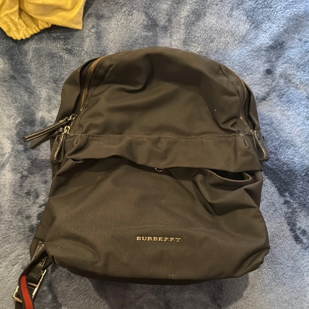 Burberry Black Mini Backpack - image 1